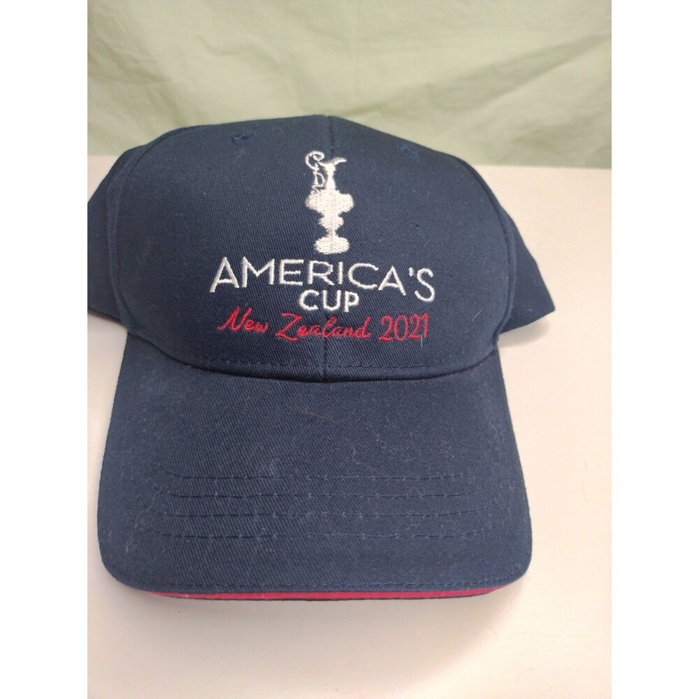 Blue Adjustable America's Cup The Regatta Sailing 2021  Zealand Hat Strap back - Picture 2 of 6